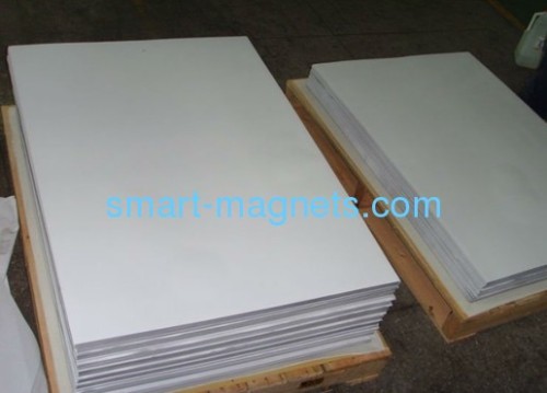 rubber magnetic sheet with matte PVC