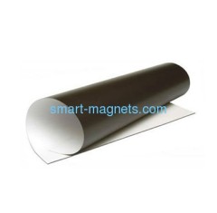 rubber magnetic sheet with glossy PVC