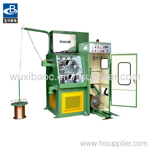 Copper fine wire drawing machine(dual inverter control)