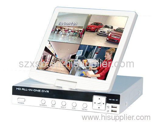 4ch dvr with 10.5inch display