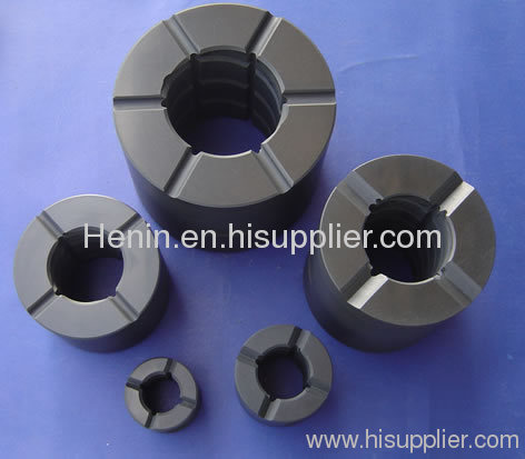 Graphite thrust bearing