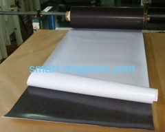 flexible magnetic rolls with self adhesive
