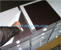 flexible magnetic sheet with self adhesive
