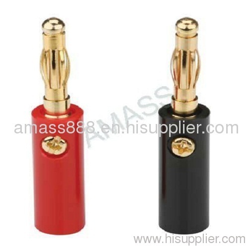 4.0mm gold plated connector
