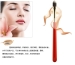 Synthetic hair concealer brush