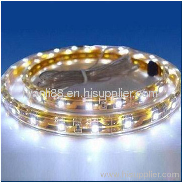 White Flexible LED Strip with 12V waterproof SMD 3528/SMD5050 LED