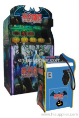 Coin operated arcades prize redemption lottery shooting game machine