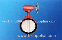 Worm Wheel Butterfly Valve