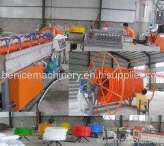 Corrugated Optic Duct cable communication pipe processing machine