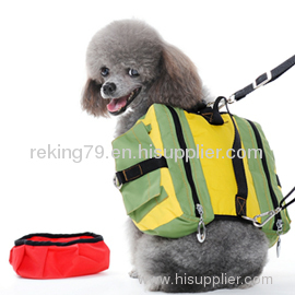 dog packsack dog backpack dog knapsack dog pack