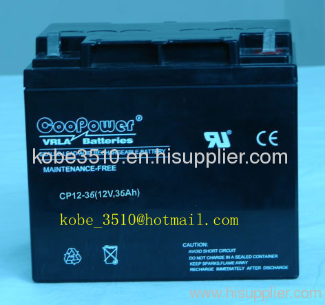 Lead acid(VRLA) battery 12V35AH