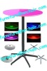 Event rental acrylic led light bar cocktail table