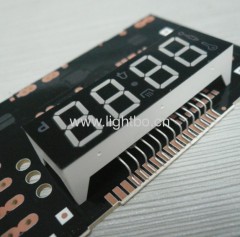 Ultra Amber Custom Design0.56-inch four-digit numeric led displays for digital oven timer control