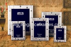 Matte Silver Plated Picture Frames