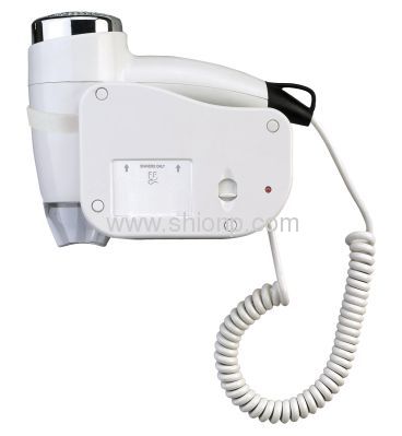 Wall mounted hair dryers for hotel