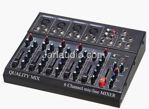 4 Channel Pro Mixer Console MU-4C Series