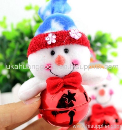 mini Christmas bells snowman