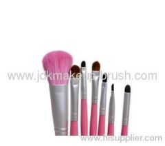 Colorful 7PCS Goat Hair Cosmetic Brush Set (JDK-BSMS-933)
