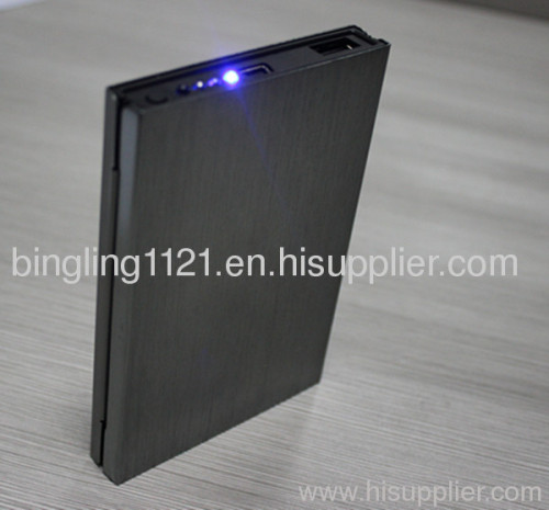 6000mah rechargeable power bank for iphone