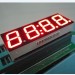 4-digit 0.56" (14.2mm) 7 segment led clock display;