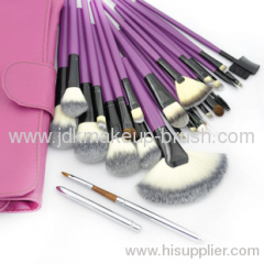 24PCS Antibibiosis Charming Purple Makeup Brush Set (JDK-BSMS-945)