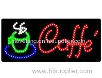 Openingcoffee Shop on Led Sign For Coffee Shop Nv S1028