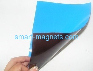 rubber magnetic sheet with glossy vinyl