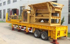 Tire Type Mobile Crushing & Screening plant