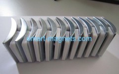 Sintered NdFeB magnets arc shape