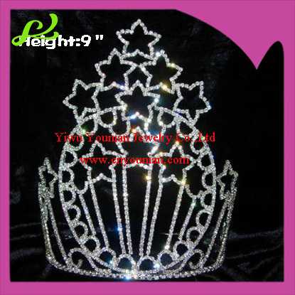 wholesale star crystal pageant crown