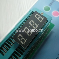 0.3 inch (7.6mm) 4 digit common anode green 7 segment led clock display
