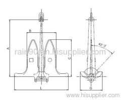 Snug Stowing Anchor