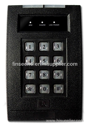 2-way wireless keypad with built-in antenna FS-KP26-WA