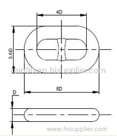 Grade U1 U2 U3 Marine Studlink Anchor Chain