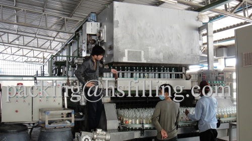 Glass Bottle Washing Machine