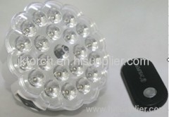 19LED remote rechargeable emergency bulb