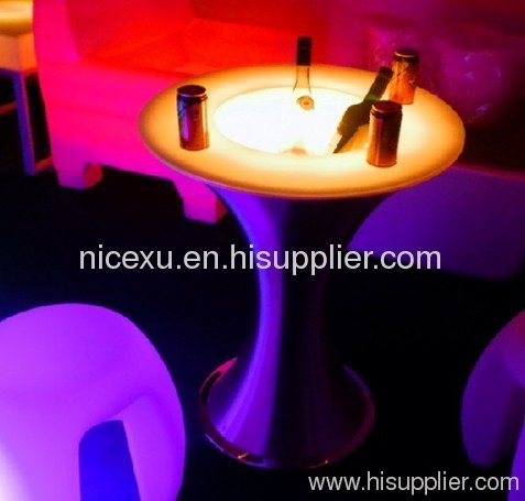 glowing table