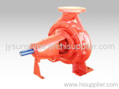 single-stage end suction centrifugal pump