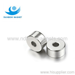 Neodymium Iron Boron heart shape magnets with silver coating