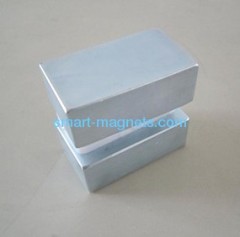 Sintered NdFeB magnet zinc plated