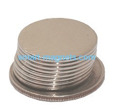 Neodymium disc magnet nickel plated