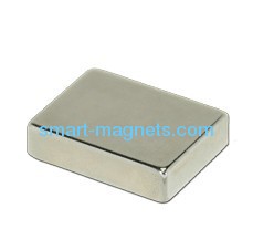 neodymium block magnet nickel plated