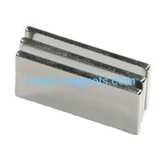 neodymium rectangle magnet nickel plated