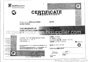 TS16949 certificate