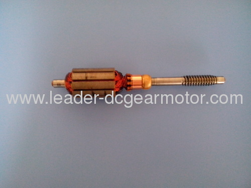 electric dc motor armature