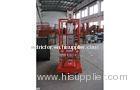 Aerial work platform, 6 meter telescopic electric lift mobile sigle aluminum mast