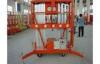 6 meters aluminum working platform double mast, aerial work platform, AWP6-2000