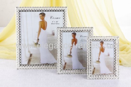 Zinc Alloy Diecasted 4MM Cezch Rhinestones Inlayed Diamanate Picture Frames