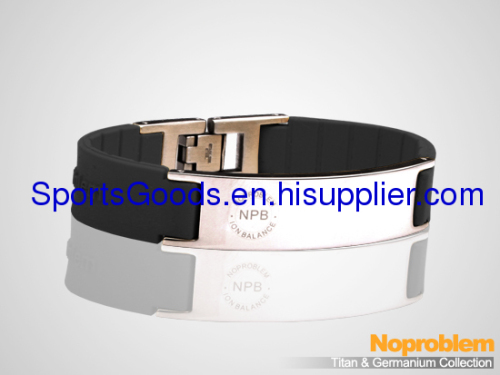 Germanium sports bracelets Pearlion Original NPB P071 Nopearlion brand Description