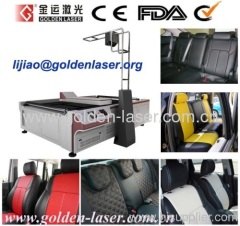 Genuine Leather Seat Laser Cutting Machine With CCD Projector